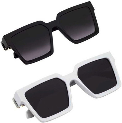 ELLIGATOR Wayfarer Sunglasses(For Men, Black)