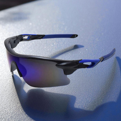 JEERATI Sports Sunglasses(For Men & Women, Multicolor)