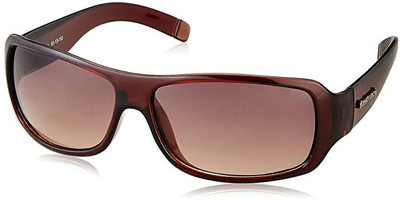 Fastrack Wrap-around Sunglasses(For Men, Brown)