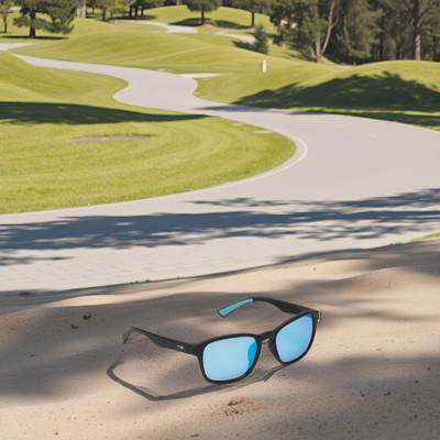 Sunnies Retro Square Sunglasses(For Men & Women, Blue)
