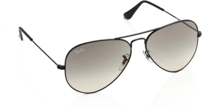 Ray-Ban Aviator Sunglasses(For Men & Women, Grey)