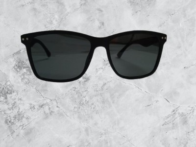 STROM COLLECTION Wayfarer Sunglasses(For Men, Black)