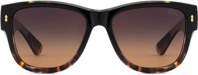 HEXXA Over-sized, Rectangular, Retro Square, Wrap-around Sunglasses(For Men, Clear)