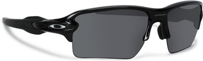 OAKLEY Rectangular Sunglass(For Men, Grey)
