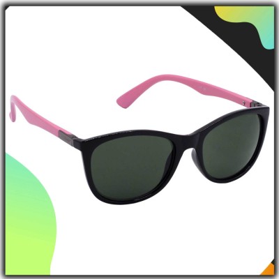 Hrinkar Wayfarer Sunglasses(For Women, Green)