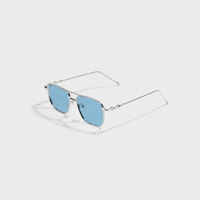 SAM AND MARSHALL Retro Square Sunglasses(For Men & Women, Blue)