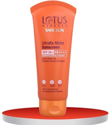 LOTUS HERBALS Sunscreen - SPF SPF 50+ PA++++ UltraRx Matte Sunscreen(50 g)