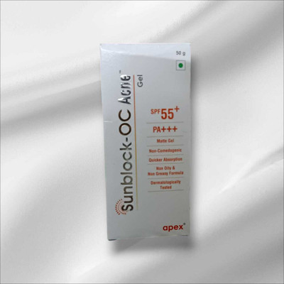 SUN BLOCK Sunscreen - SPF 50 PA+++ OC SPF 45 sunscreen gel, 50Gm(50 g)
