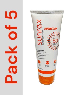 DOOMSDAY Sunscreen - SPF 50 PA++ Sunrex Sunscreen Lotion(500 g)