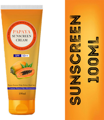 jaivikearth Sunscreen - SPF 50++ PA++ for men women sun rays block expert, protect against UVA UVB sunscream(100 ml)