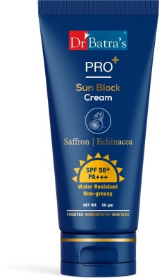 Dr Batra's Sunscreen - SPF 50 PA+++ PRO+ Sun Block Cream(50 g)