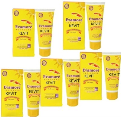 Kevit Sunscreen - SPF 50 PA+++ evamore sunguard(500 g)