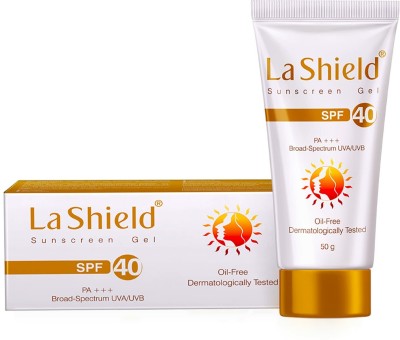 La Shield Sunscreen - SPF 40 PA+++ Sunscreen gel(50 g)