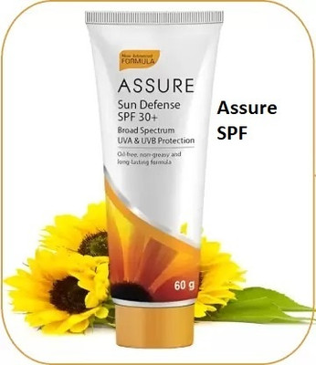 Rastic Assure Sunscreen - SPF 50 PA++ Sunscreen - SPF 30+ Sun Defense Broad Spectrum UVA & UVB Protection(60 g)