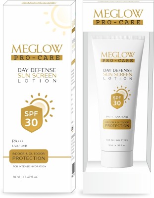 meglow Sunscreen - SPF 30 PA+ Me glow Sunscreen(50 g)