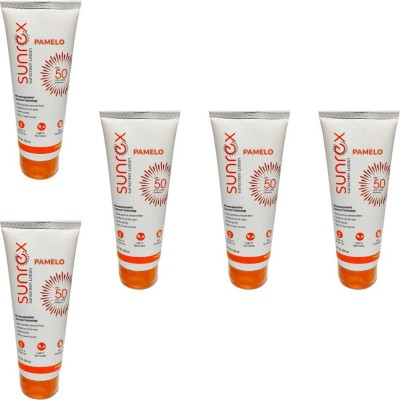 pamelo Sunscreen - SPF 50 PA+++ sunrex sunscreen lotion(500 g)