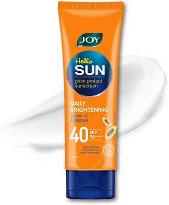 Joy Sunscreen - SPF SPF 40 PA+++ Extreme Protection Sunscreen for All Skin Types(120 ml)