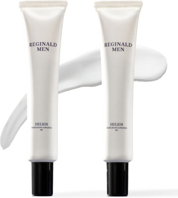 Reginald Men Sunscreen - SPF 50 PA++++ Moisturising Sunscreen SPF 50+ PA++++ with 11 Actives Combo(100 g)