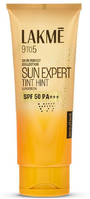 Lakmé Sunscreen - SPF 50 PA+++ Sun Expert Tinted Sunscreen| UVA/B protection(100 ml)
