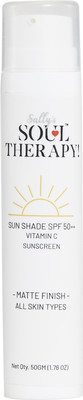 Sally's soul therapy Sunscreen - SPF 50++ Sun Shade Vitamin C Sunscreen | For All Skin Types(50 g)