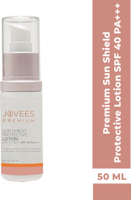 Jovees Herbal Premium Matte Tint Sun Shield SPF 40 PA++ Protective Lotion-50 ml(50 ml)