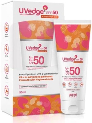 Aurelderma Sunscreen - SPF 50 PA+++ UVedge(50 g)