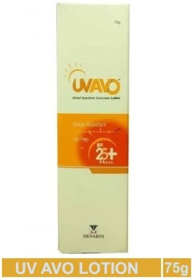 Uvavo Sunscreen - SPF 25+ PA+++ Lotion(75 g)