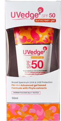 Aurelderma Sunscreen - SPF 50 PA+++ UVedge SPF 50 Sunscreen gel(50 g)