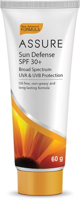 ASSURE Sunscreen - SPF 30 Sun Defense Advanced Sun Protection Factor (SPF) 30+(60 g)