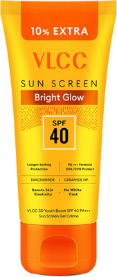 VLCC Sunscreen - SPF 40 PA+++ 3D Youth Boost SPF 40 PA+++ Sunscreen Gel Cream For Sun Protection(100 g)