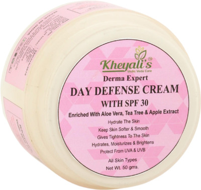 KHEYALI'S Sunscreen - SPF 30 Derma Expert DAY DEFENSE CREAM(50 g)