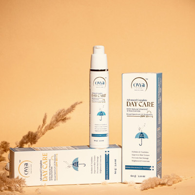 Ovyapure Sunscreen - SPF 50+++ PA+++ Advanced Complete Day Care Sunscreen Non-Oily, Non White Cast(60 g)