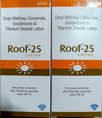 roof Sunscreen - SPF 25 PA++ - 25 (PACK OF 2)(120 ml)