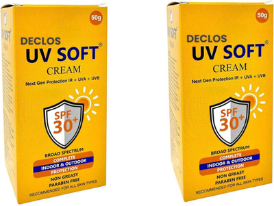 DECLOS Sunscreen - SPF 50 PA+++ uv soft cream next gen protection(100 g)