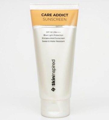 SkinInspired Sunscreen Care Addict Encapsulated SPF 50 PA++++ Broad Spectrum, UV A, UV B Protection(50 g)