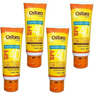 DOOMSDAY Sunscreen - SPF 40 PA+++ OS-TARA SUNSCREEN LOTION FOR UVA/UVB PROTECTION SKIN PACK OF 100g x 4(400 g) DOOMSDAY Sunscreen - SPF 40 PA+++ OS-TARA SUNSCREEN LOTION FOR UVA/UVB PROTECTION SKIN PACK OF 100g x 4(400 g)