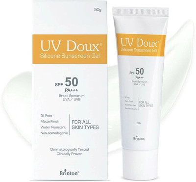 Brinton Sunscreen - SPF 50 PA+++ UV Doux Silicone Sunscreen Gel(50 g)