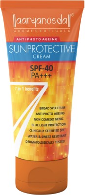 Aaryanveda Sunscreen - SPF 40 PA+++ Sunprotective Sunscreen UVB + UVA & Water Proof For Men & Women SPF 40 PA+++(60 ml)