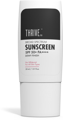 ThriveCo Sunscreen – SPF 50 PA++++ Broad Spectrum Sunscreen SPF 50+ PA++++ For Rs. 149 @ 57 %