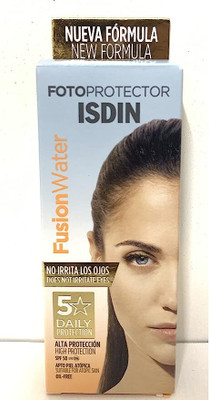 isdiN Sunscreen - SPF 50 Fotoprotector Fusion Water Oil Control(50 ml)