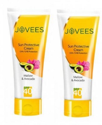 JOVEES Sunscreen - SPF 40 PA++ Sun Cream Mallow And Avocado Sun Protective Cream(60 g)