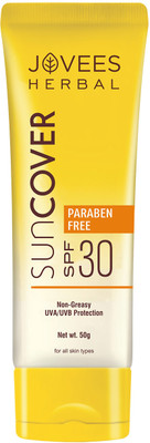 JOVEES Sunscreen - SPF 30 Sun Cover | Broad Spectrum Protection | For All skin_type(50 g)