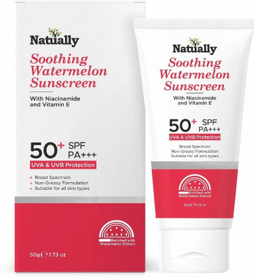 Natually Sunscreen - SPF 50 PA+++ S(50 g)
