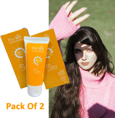 Konark Sunscreen - SPF 50 PA+++ Pro UV Protection Sunscreen Lotion, SPF 50+ Protects from Harmful Rays Pack Of 2(120 ml) Konark Sunscreen - SPF 50 PA+++ Pro UV Protection Sunscreen Lotion, SPF 50+ Protects from Harmful Rays Pack Of 2(120 ml)