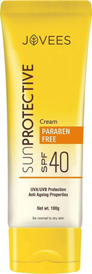 JOVEES Sunscreen - SPF 50 Protective SPF 40(100 g)