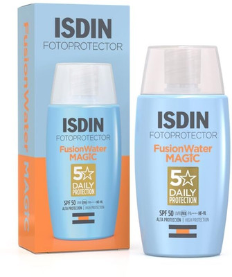 Maree Sunscreen - SPF YES PA++++ ISDIN Fotoprotector Fusion Water SPF50 SUNSCREAM(50 ml)