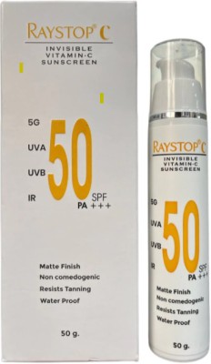 RAYSTOP Sunscreen - SPF 50 PA++++ C Invisible Vitamin C sunscreen(50 g)