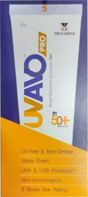 Uvavo Sunscreen - SPF 30+ PA+++ Pro broad spectrum Sunscreen gel 50g(50 g)