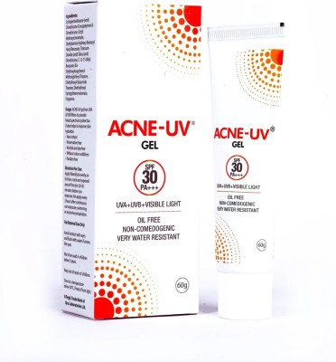 Acne Sunscreen - SPF 30 PA+++ Suncreen Gel SPF30(60 g)