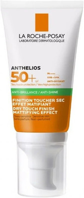 La Roche Posay Sunscreen - SPF 50 PA++++ Anthelios SPF+ Anti-Shine Gel Cream - 50 ml(50 ml)